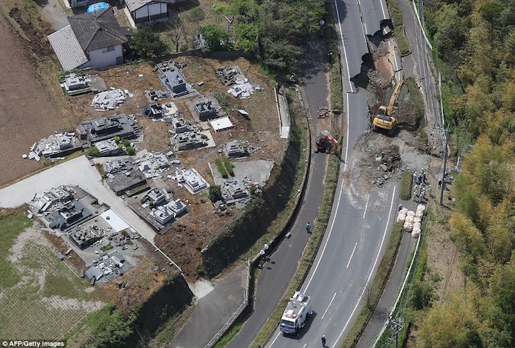 Terremoto en Jap&oacute;n